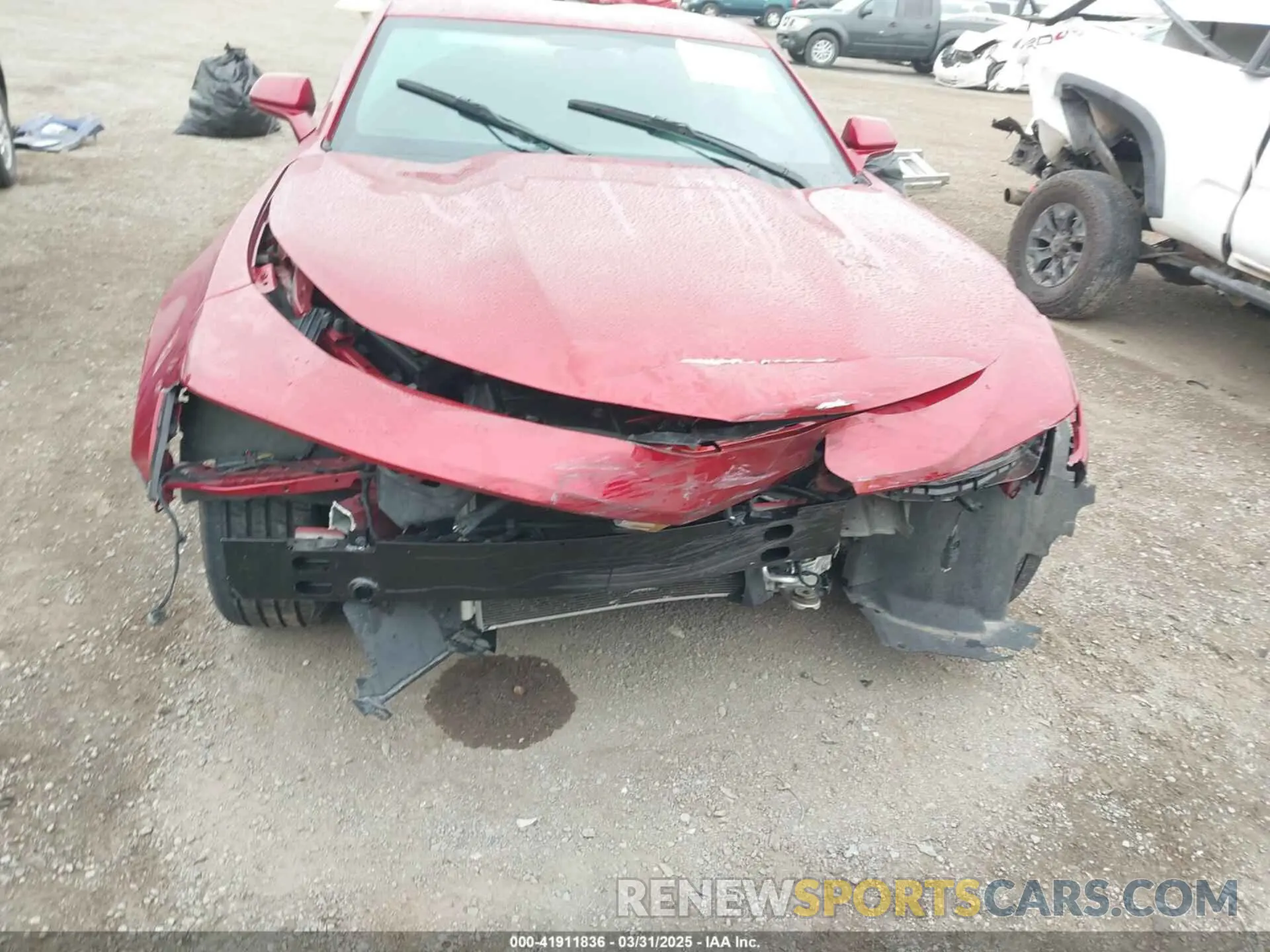 6 Photograph of a damaged car 1G1FA1RS6M0141462 CHEVROLET CAMARO 2021