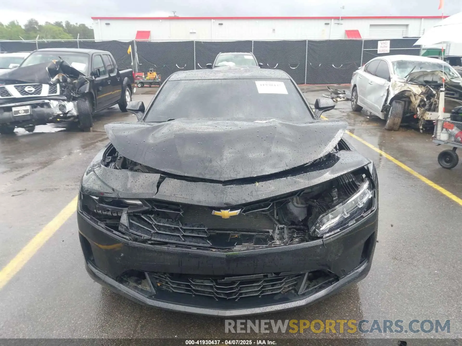 12 Photograph of a damaged car 1G1FA1RX7M0117053 CHEVROLET CAMARO 2021