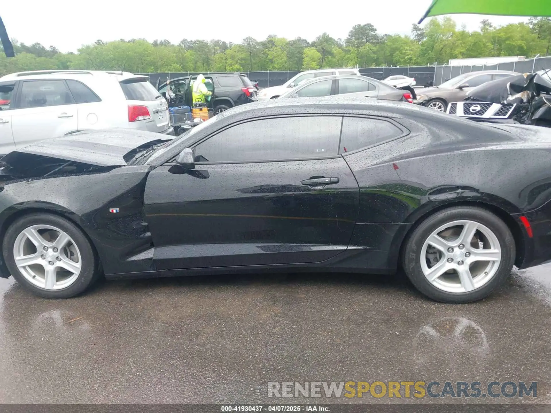 14 Photograph of a damaged car 1G1FA1RX7M0117053 CHEVROLET CAMARO 2021