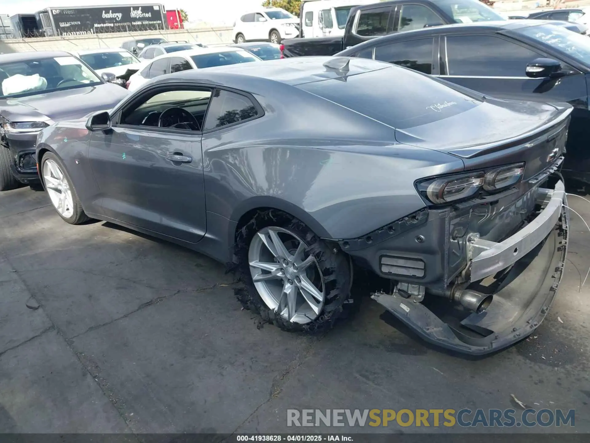 3 Photograph of a damaged car 1G1FB1RS0M0102492 CHEVROLET CAMARO 2021
