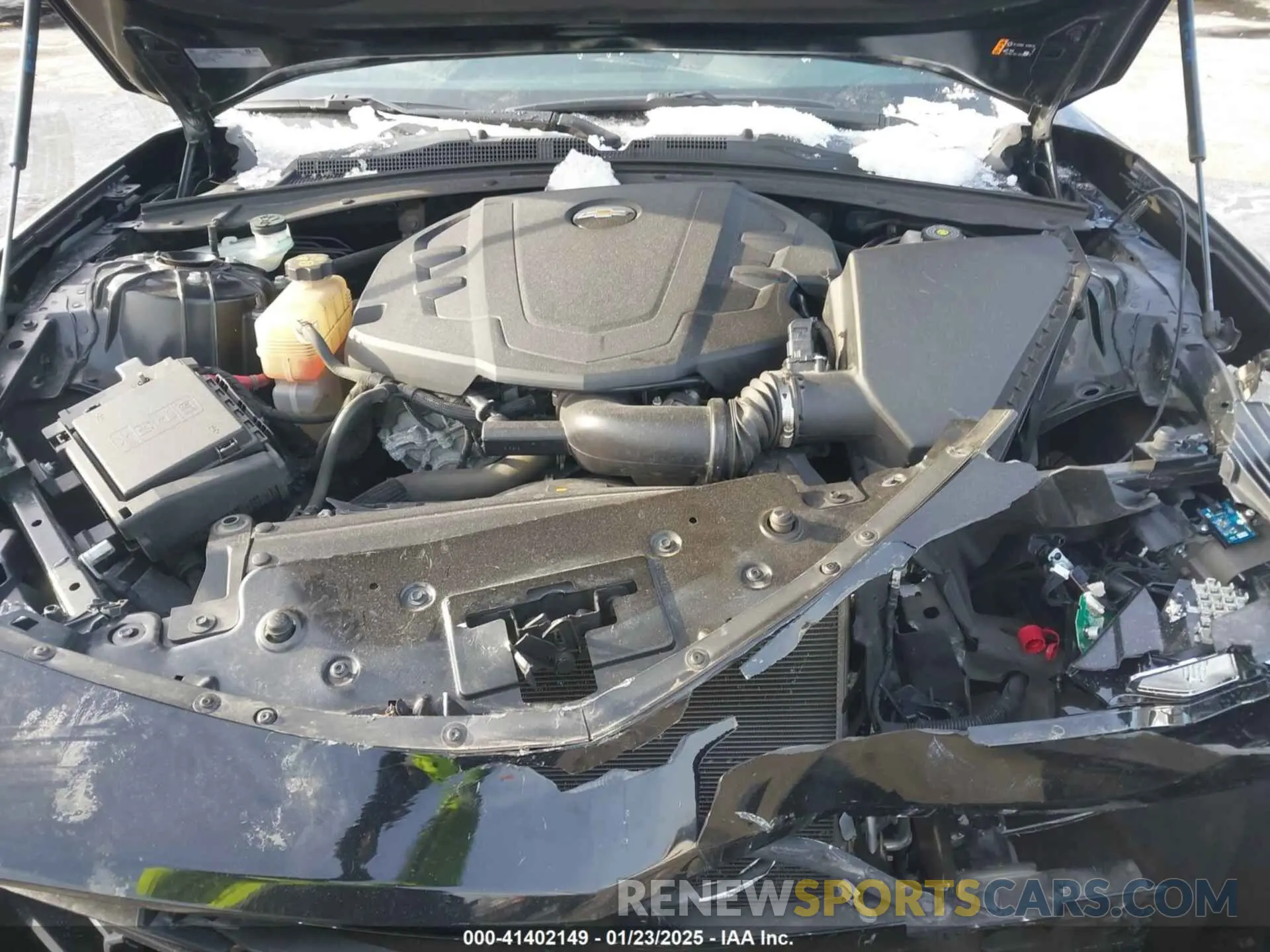 10 Photograph of a damaged car 1G1FB1RS0M0139221 CHEVROLET CAMARO 2021