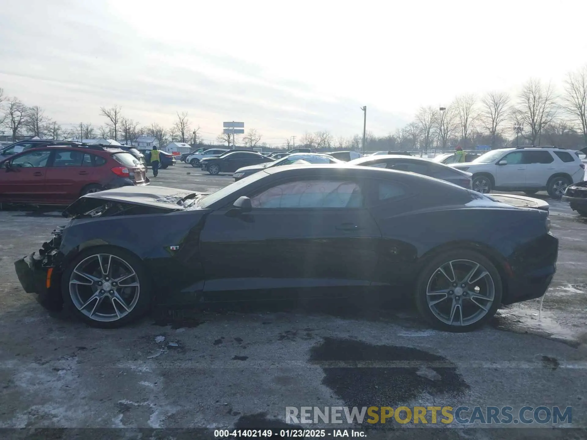 14 Photograph of a damaged car 1G1FB1RS0M0139221 CHEVROLET CAMARO 2021