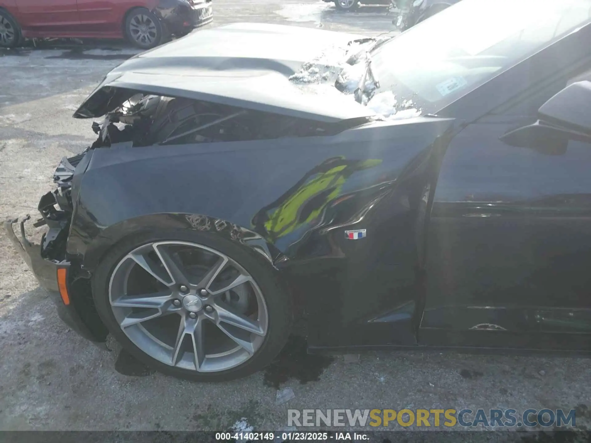 6 Photograph of a damaged car 1G1FB1RS0M0139221 CHEVROLET CAMARO 2021