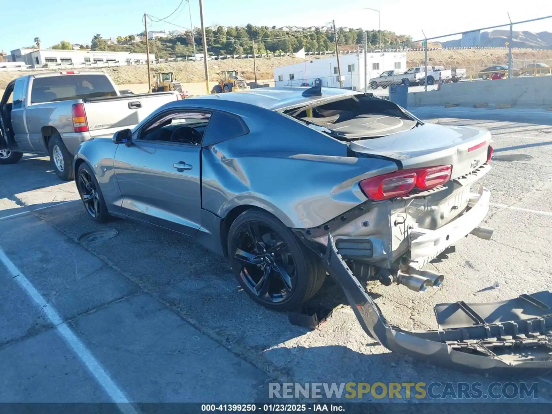 3 Photograph of a damaged car 1G1FB1RS1M0142631 CHEVROLET CAMARO 2021