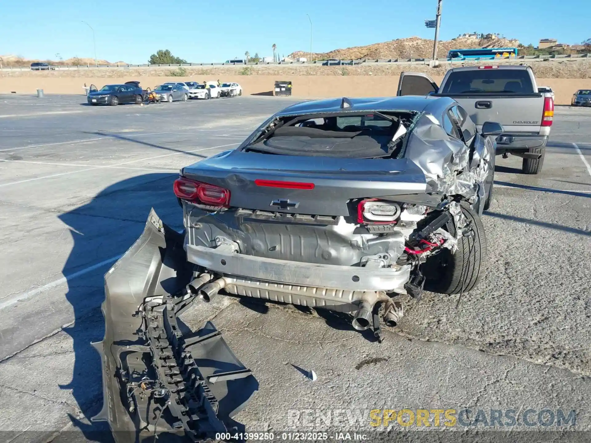 6 Photograph of a damaged car 1G1FB1RS1M0142631 CHEVROLET CAMARO 2021