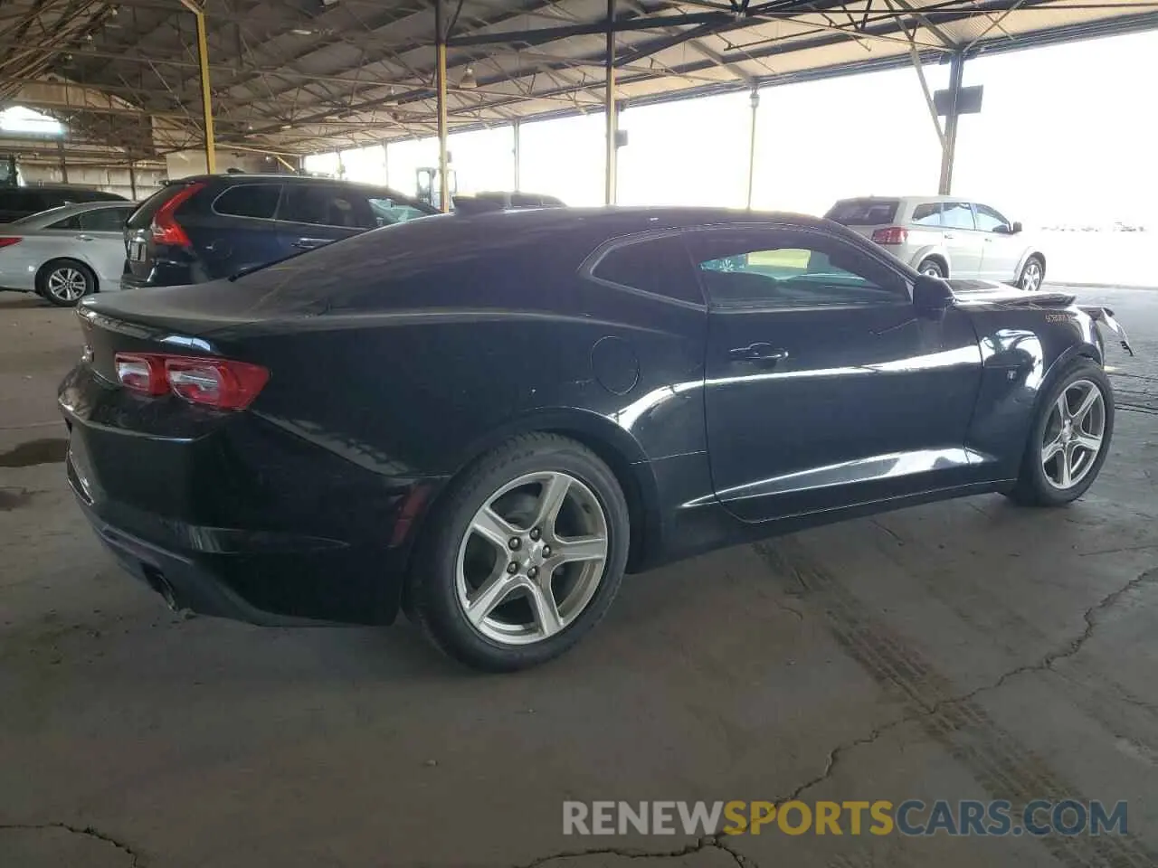 3 Photograph of a damaged car 1G1FB1RS2M0122212 CHEVROLET CAMARO 2021