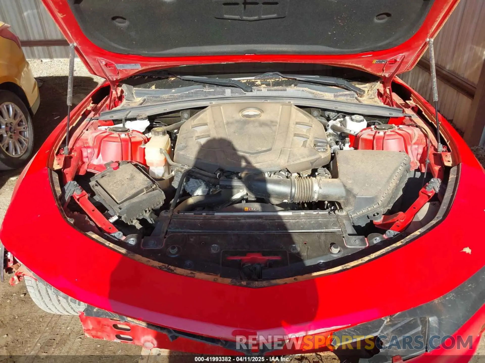 10 Photograph of a damaged car 1G1FB1RS2M0127023 CHEVROLET CAMARO 2021