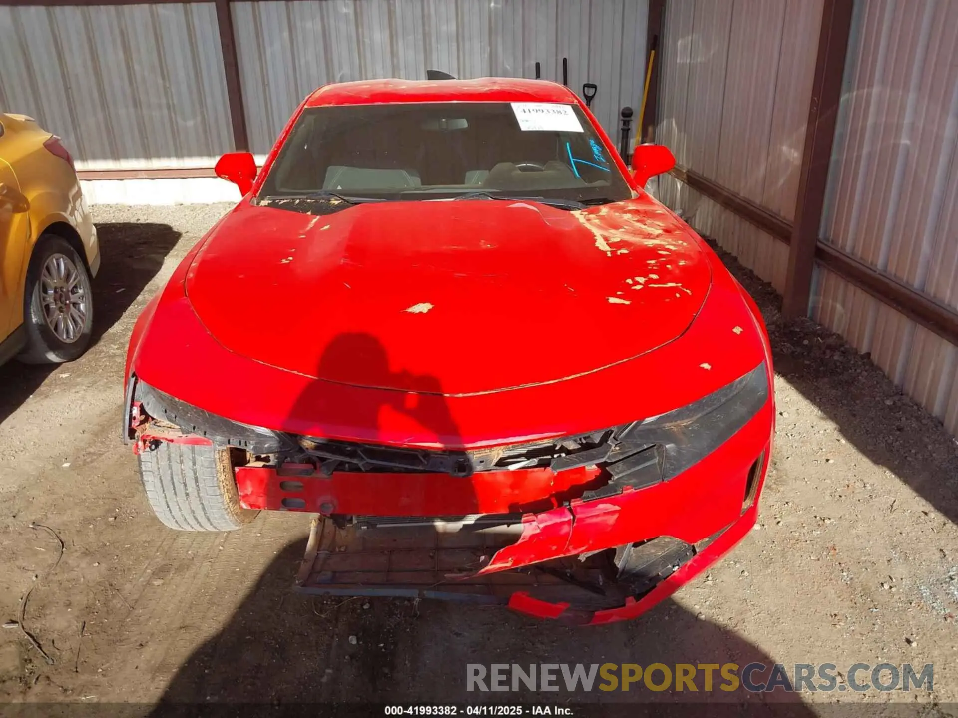12 Photograph of a damaged car 1G1FB1RS2M0127023 CHEVROLET CAMARO 2021