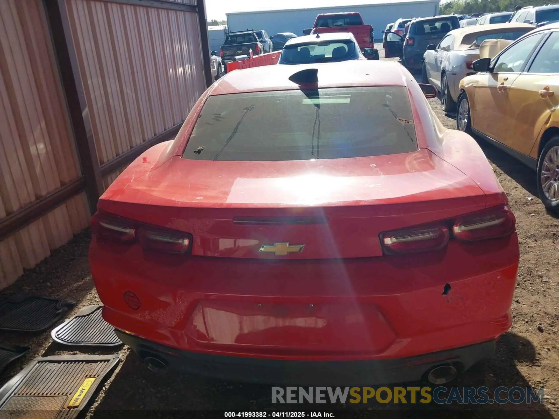 16 Photograph of a damaged car 1G1FB1RS2M0127023 CHEVROLET CAMARO 2021