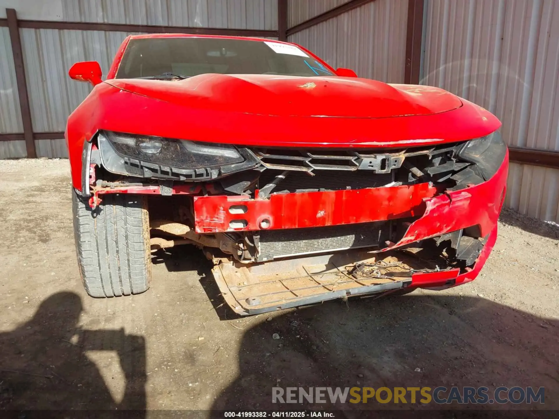 6 Photograph of a damaged car 1G1FB1RS2M0127023 CHEVROLET CAMARO 2021