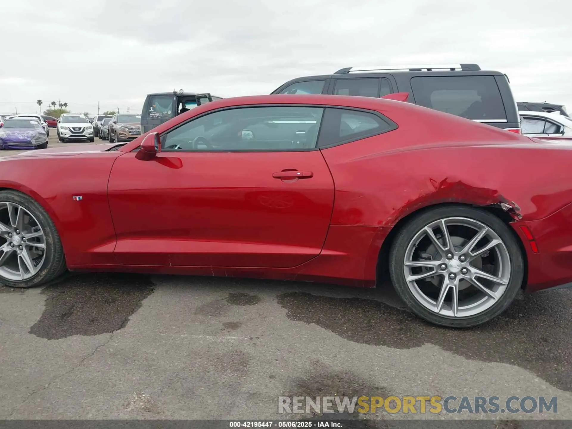 14 Photograph of a damaged car 1G1FB1RS2M0137809 CHEVROLET CAMARO 2021