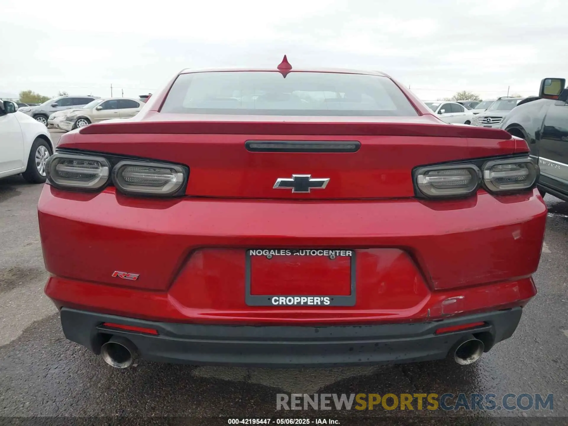 16 Photograph of a damaged car 1G1FB1RS2M0137809 CHEVROLET CAMARO 2021