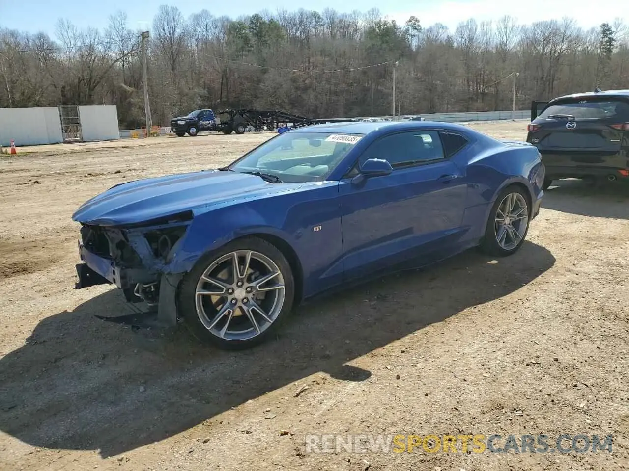 1 Photograph of a damaged car 1G1FB1RS3M0104575 CHEVROLET CAMARO 2021