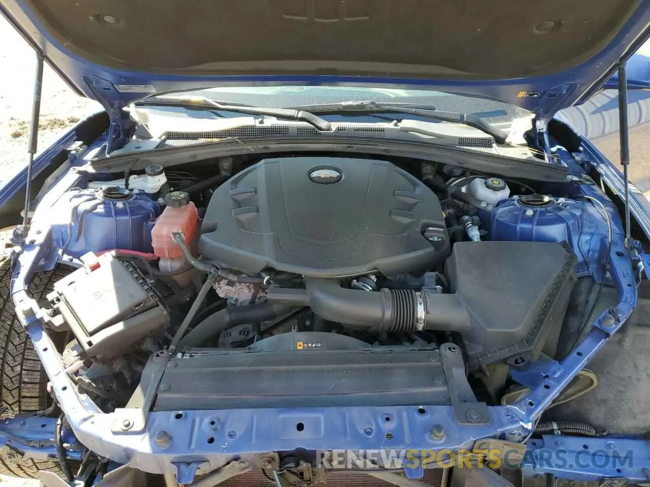 11 Photograph of a damaged car 1G1FB1RS3M0104575 CHEVROLET CAMARO 2021