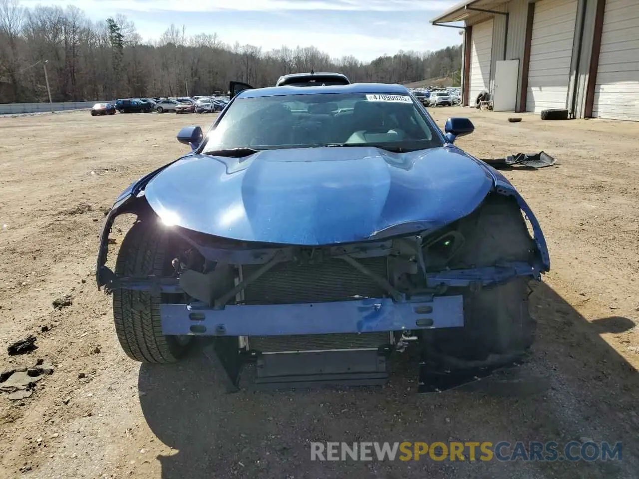 5 Photograph of a damaged car 1G1FB1RS3M0104575 CHEVROLET CAMARO 2021