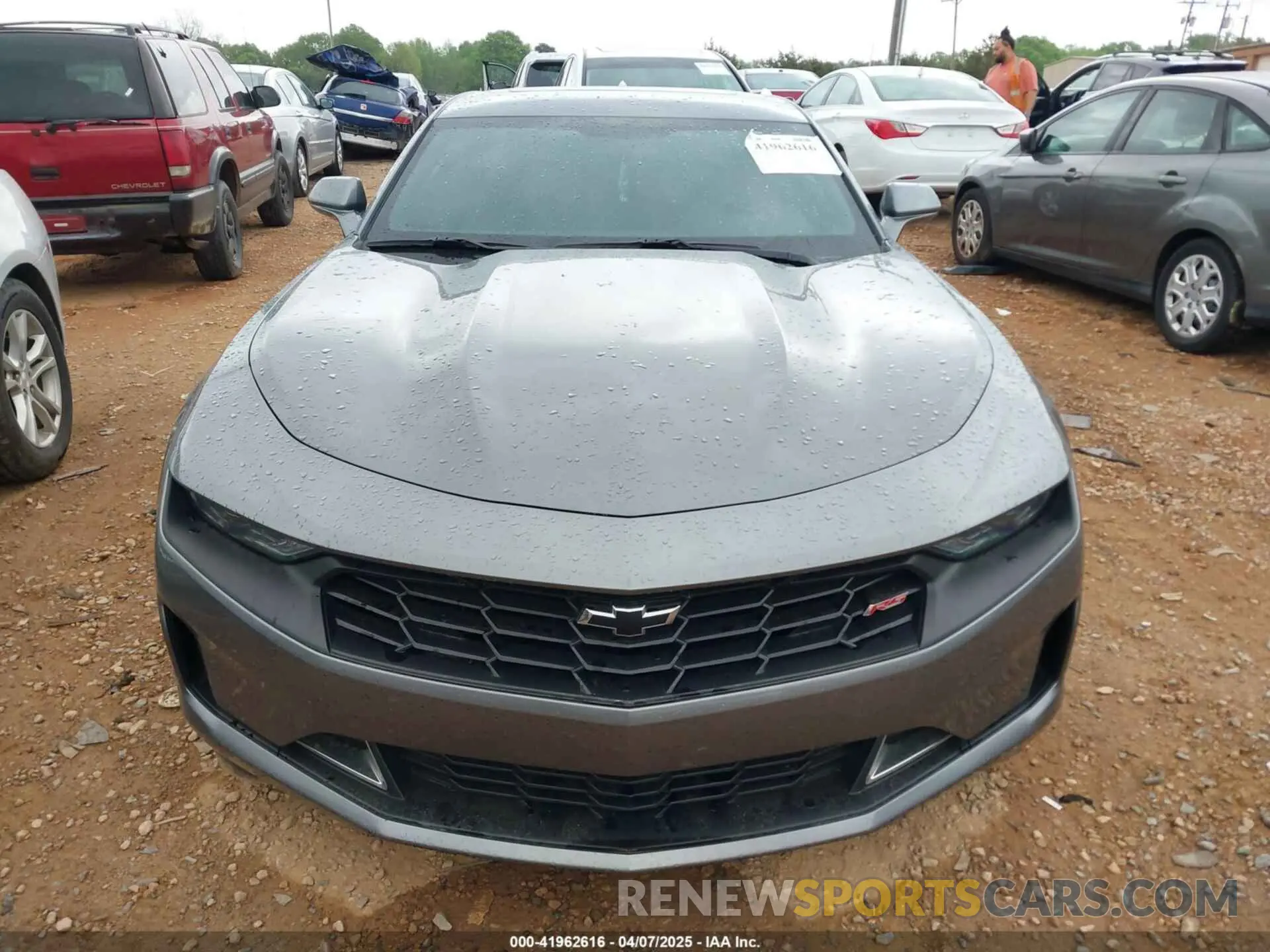 12 Photograph of a damaged car 1G1FB1RS3M0105869 CHEVROLET CAMARO 2021