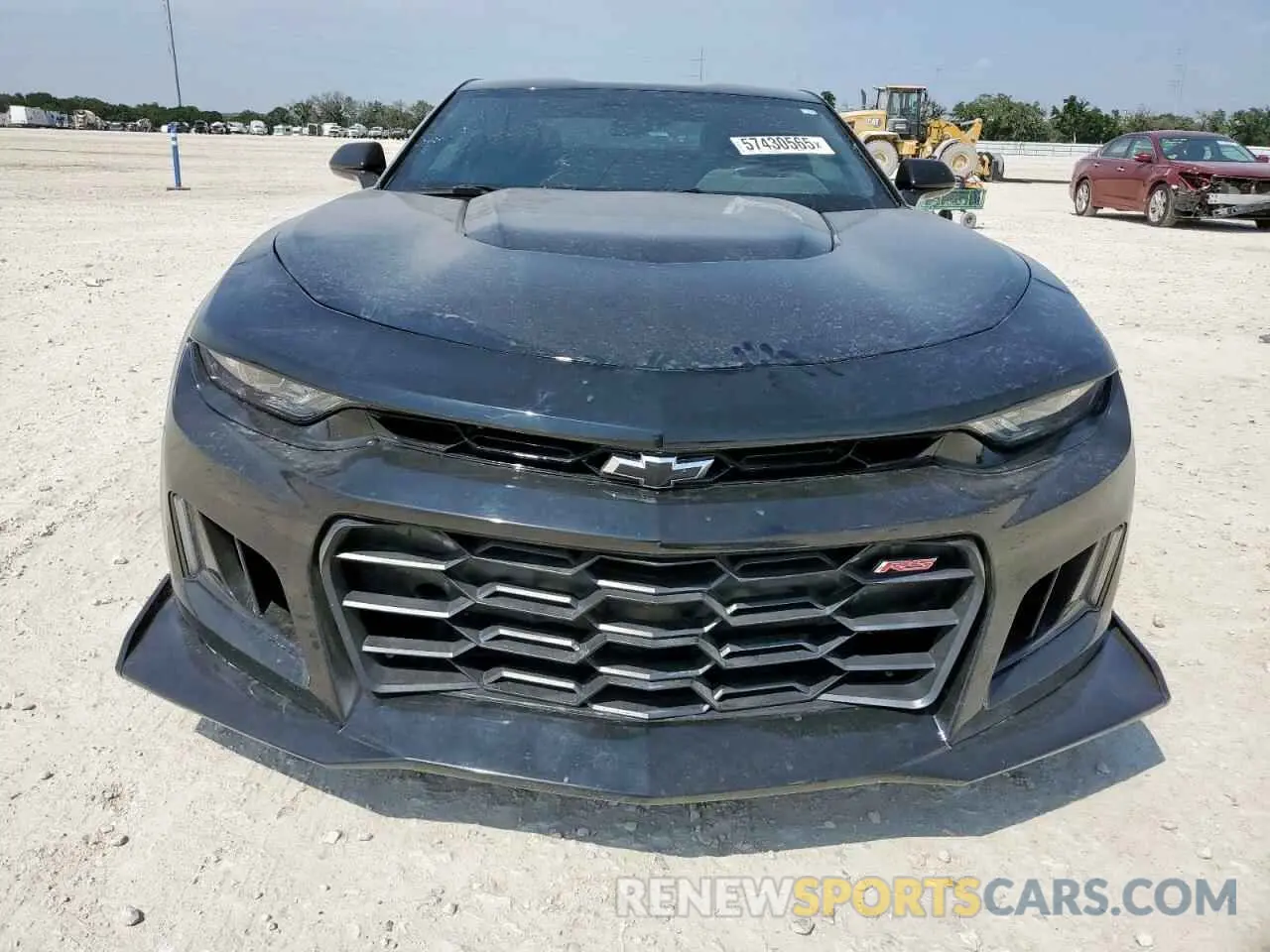 5 Photograph of a damaged car 1G1FB1RS3M0140430 CHEVROLET CAMARO 2021