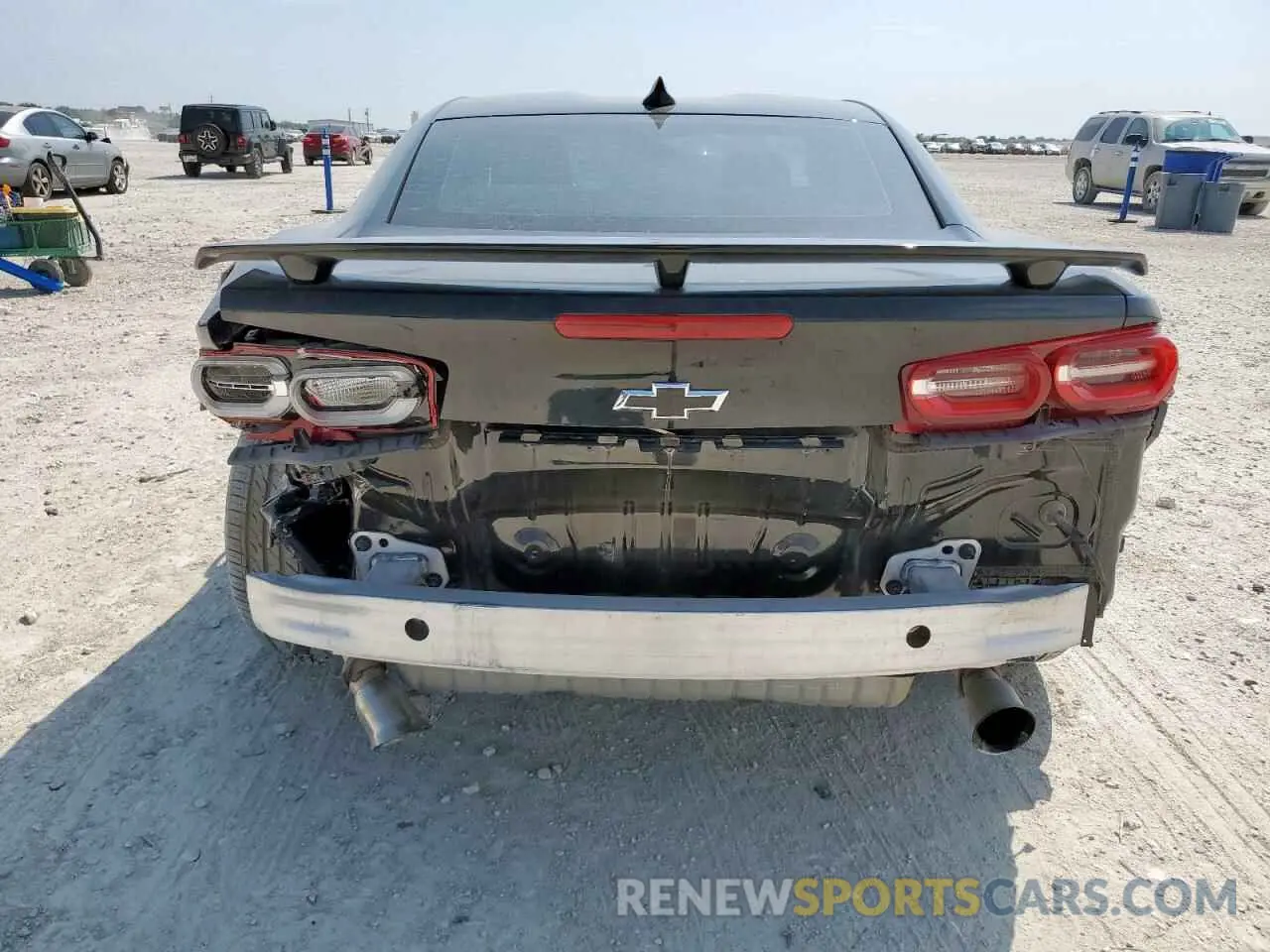 6 Photograph of a damaged car 1G1FB1RS3M0140430 CHEVROLET CAMARO 2021