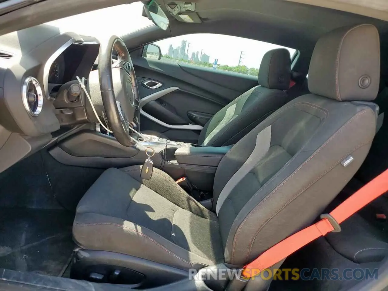 7 Photograph of a damaged car 1G1FB1RS3M0140430 CHEVROLET CAMARO 2021