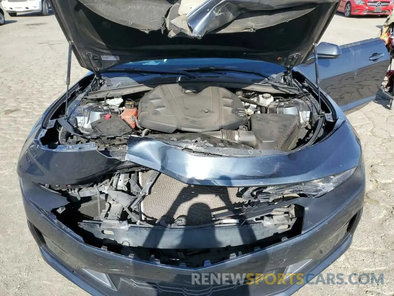 11 Photograph of a damaged car 1G1FB1RS5M0114492 CHEVROLET CAMARO 2021