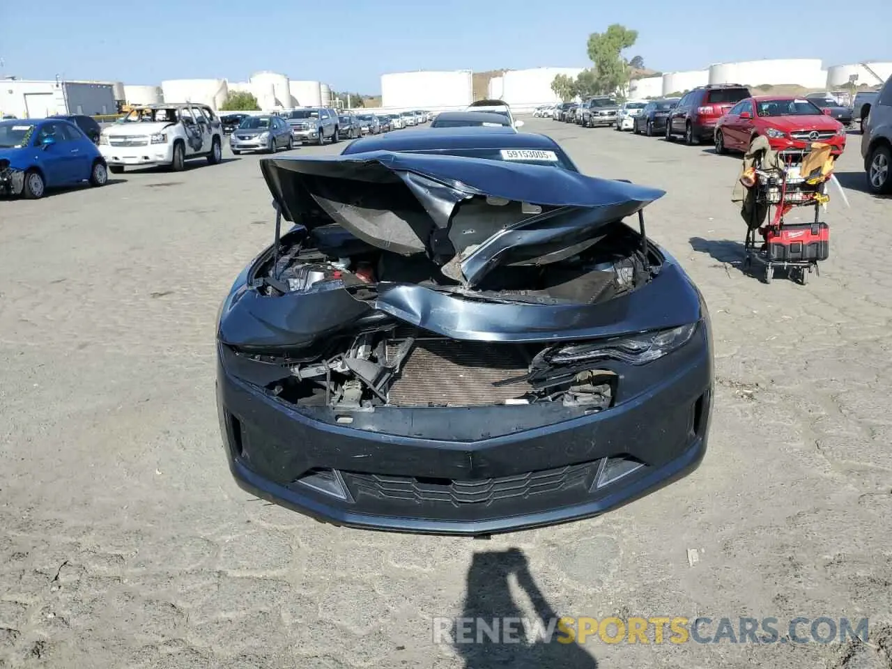 5 Photograph of a damaged car 1G1FB1RS5M0114492 CHEVROLET CAMARO 2021