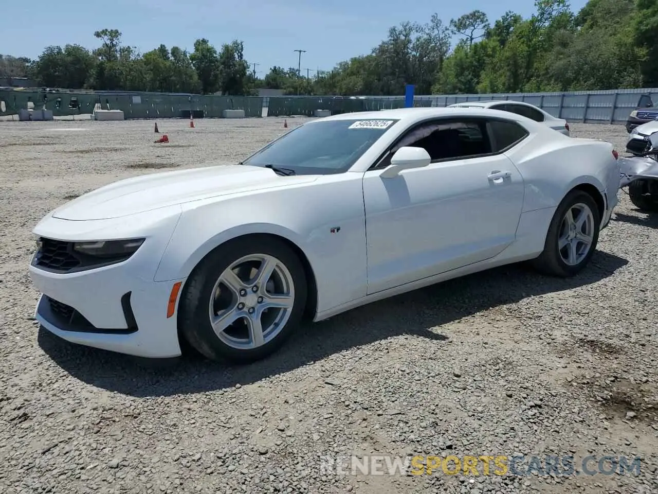 1 Photograph of a damaged car 1G1FB1RS5M0136508 CHEVROLET CAMARO 2021