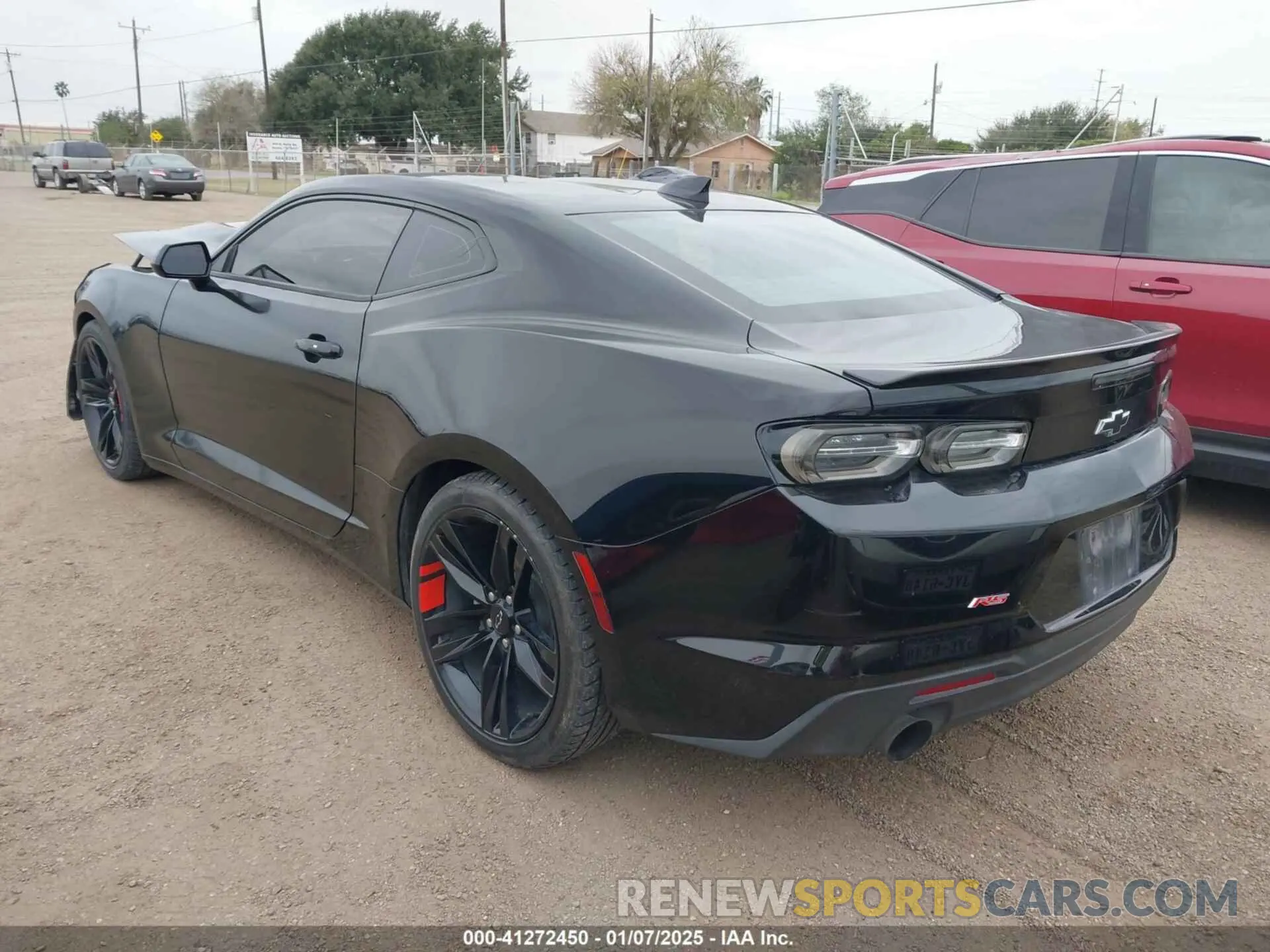 3 Photograph of a damaged car 1G1FB1RS6M0102772 CHEVROLET CAMARO 2021