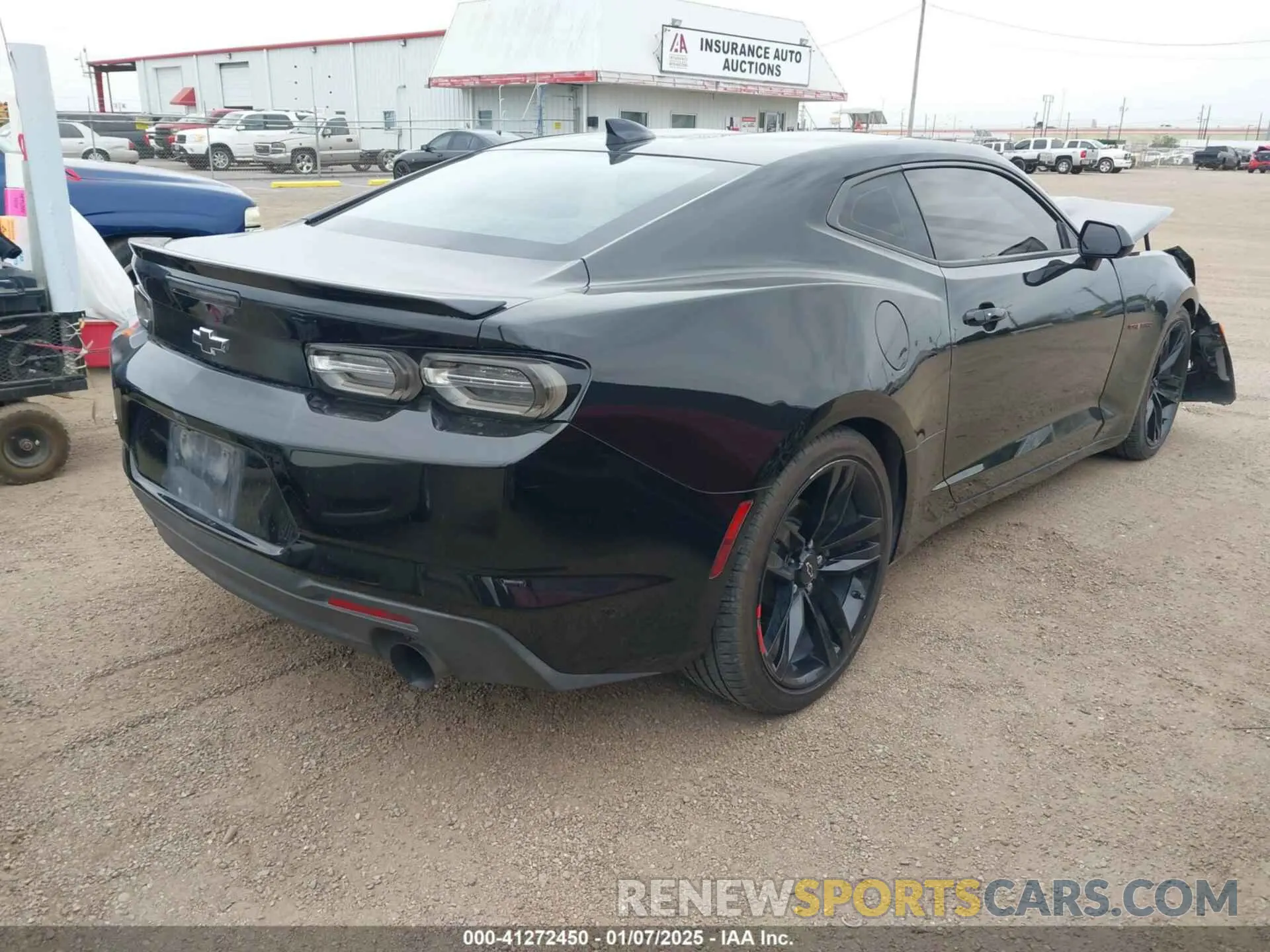 4 Photograph of a damaged car 1G1FB1RS6M0102772 CHEVROLET CAMARO 2021