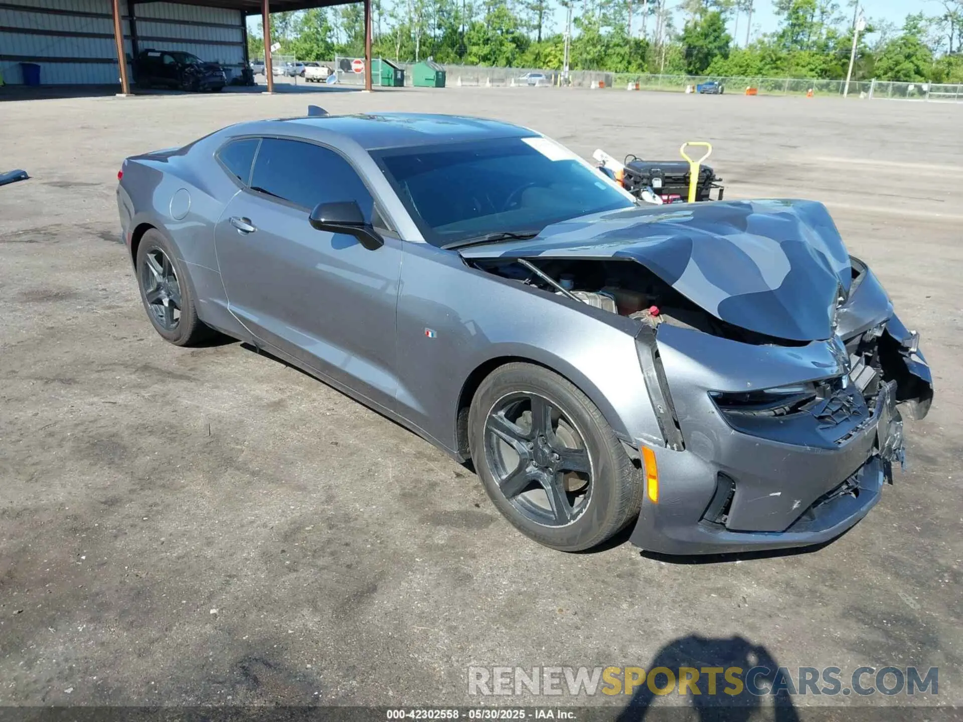 1 Photograph of a damaged car 1G1FB1RS6M0136517 CHEVROLET CAMARO 2021