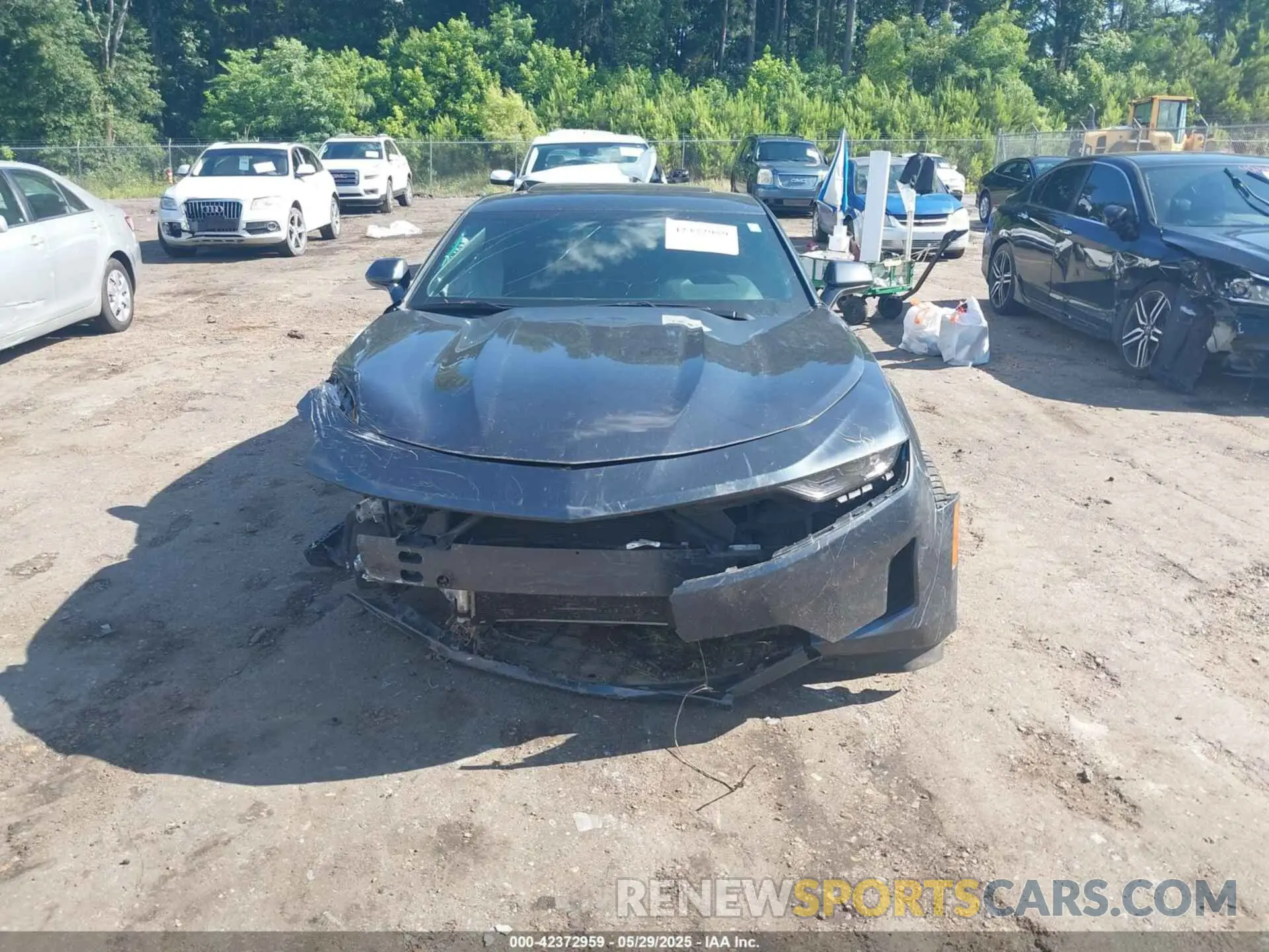 12 Photograph of a damaged car 1G1FB1RS9M0100465 CHEVROLET CAMARO 2021