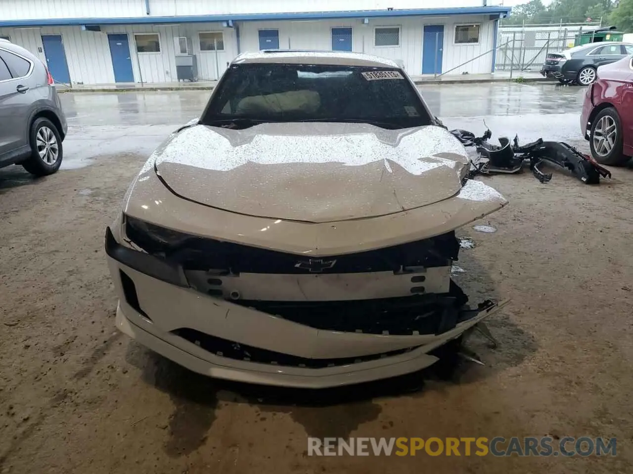 5 Photograph of a damaged car 1G1FB1RSXM0110101 CHEVROLET CAMARO 2021
