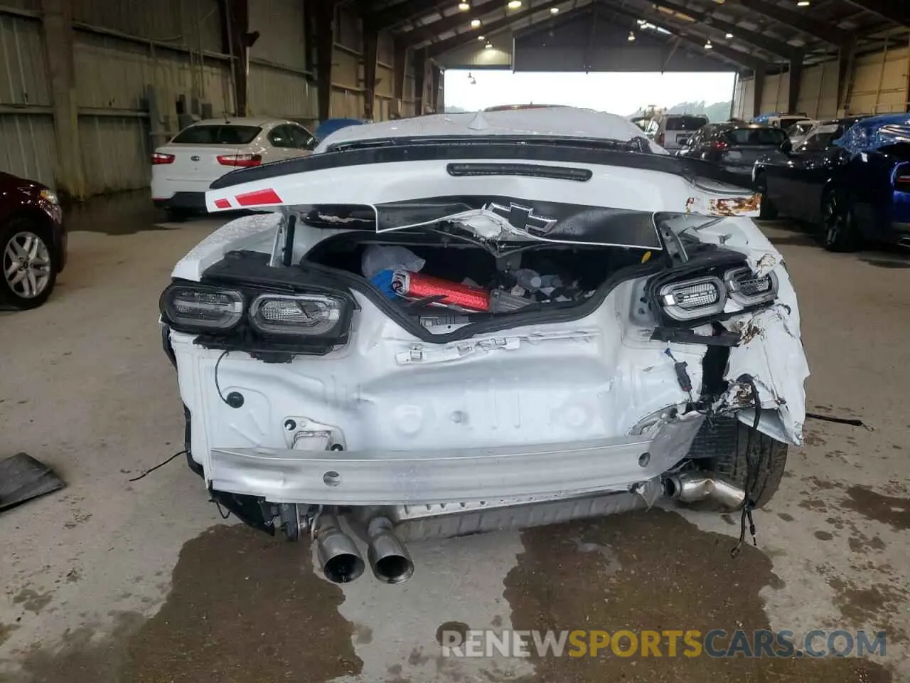 6 Photograph of a damaged car 1G1FB1RSXM0110101 CHEVROLET CAMARO 2021