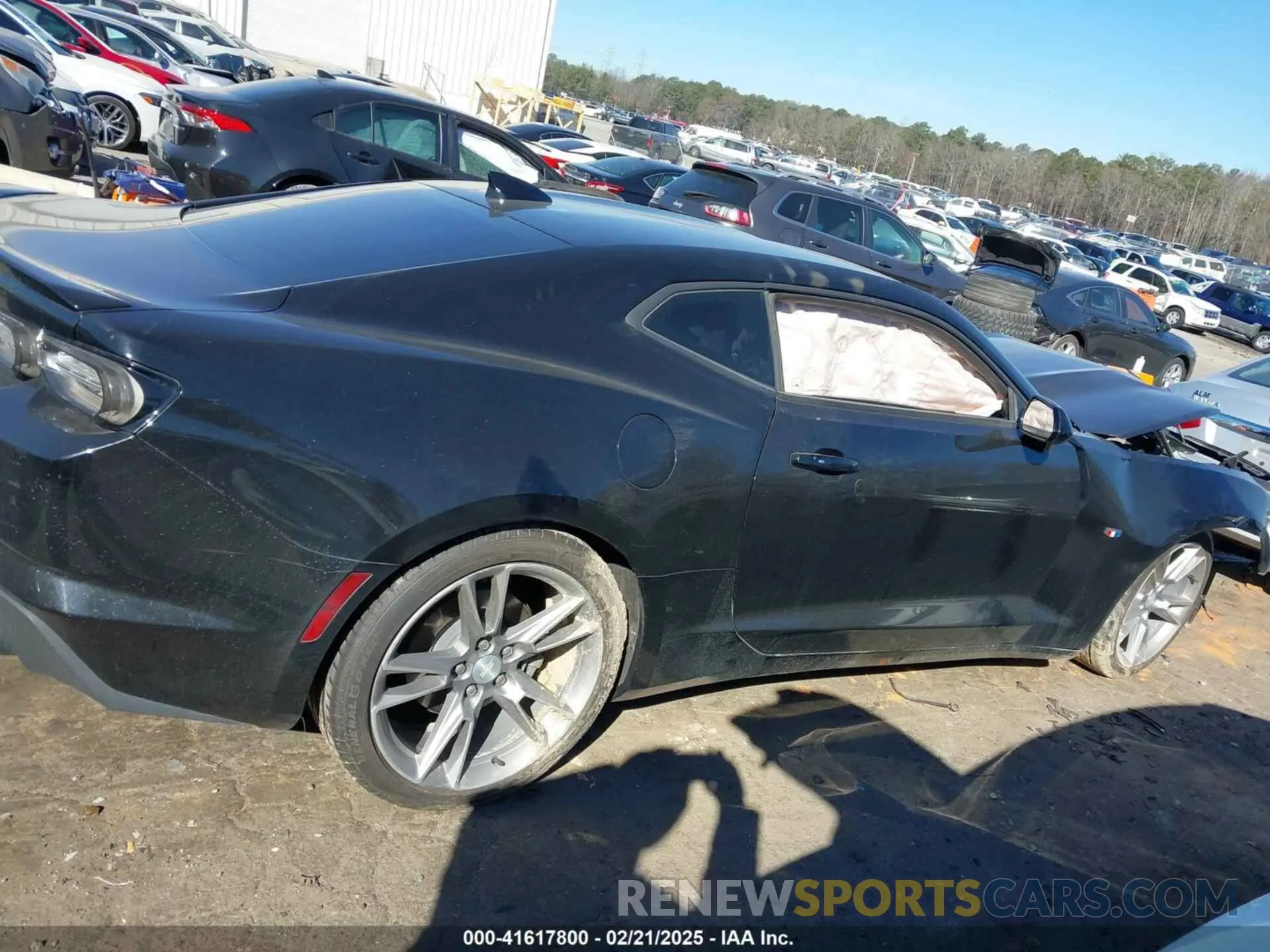 12 Photograph of a damaged car 1G1FB1RSXM0132471 CHEVROLET CAMARO 2021