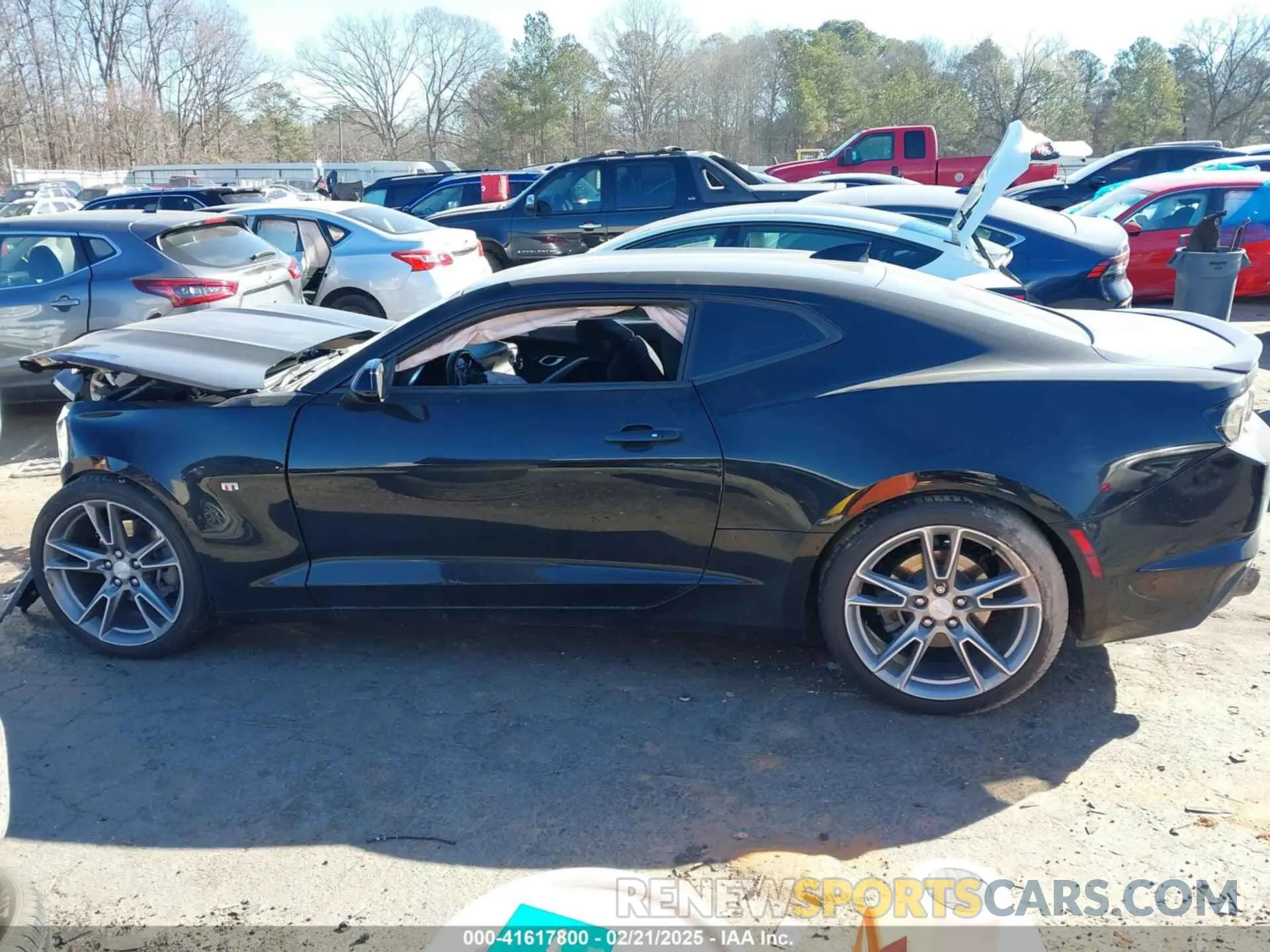 13 Photograph of a damaged car 1G1FB1RSXM0132471 CHEVROLET CAMARO 2021