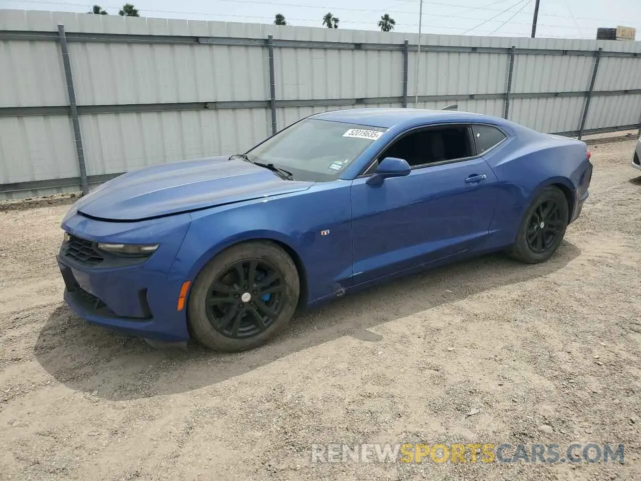 1 Photograph of a damaged car 1G1FB1RX0M0107204 CHEVROLET CAMARO 2021