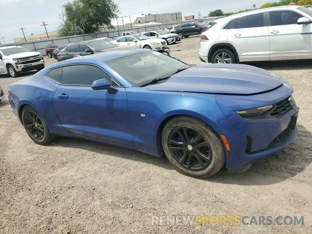 4 Photograph of a damaged car 1G1FB1RX0M0107204 CHEVROLET CAMARO 2021