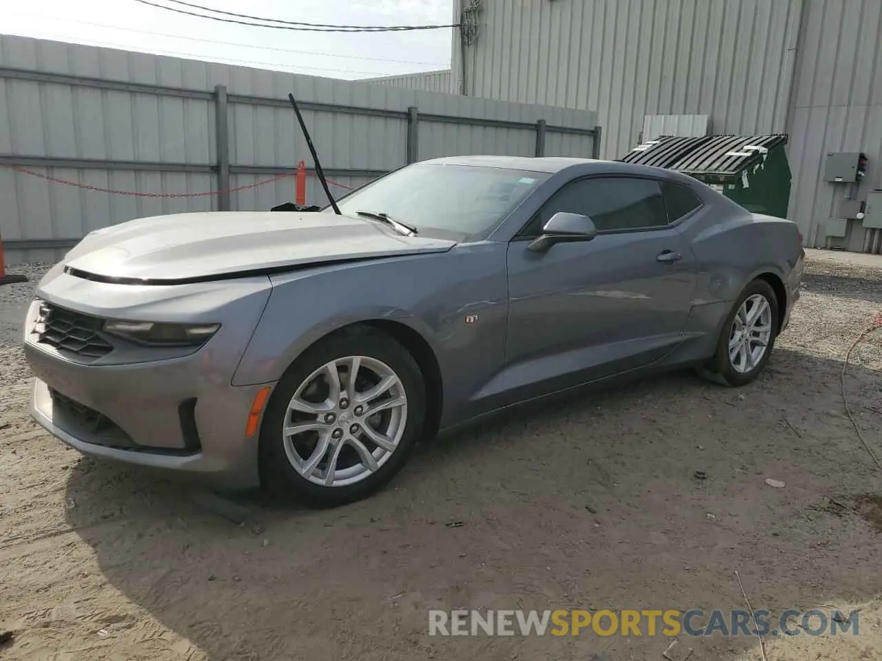 1 Photograph of a damaged car 1G1FB1RX0M0124617 CHEVROLET CAMARO 2021