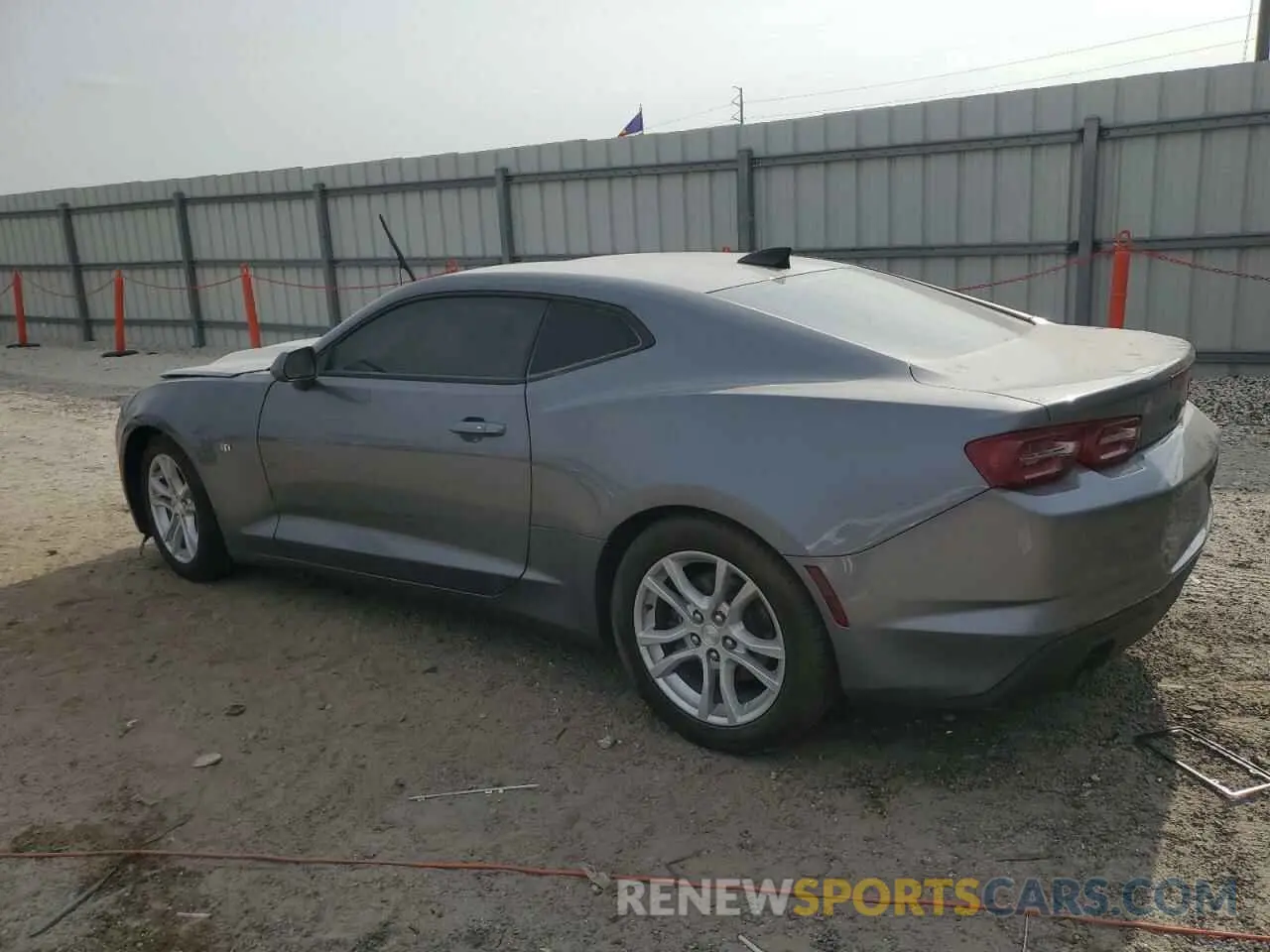 2 Photograph of a damaged car 1G1FB1RX0M0124617 CHEVROLET CAMARO 2021