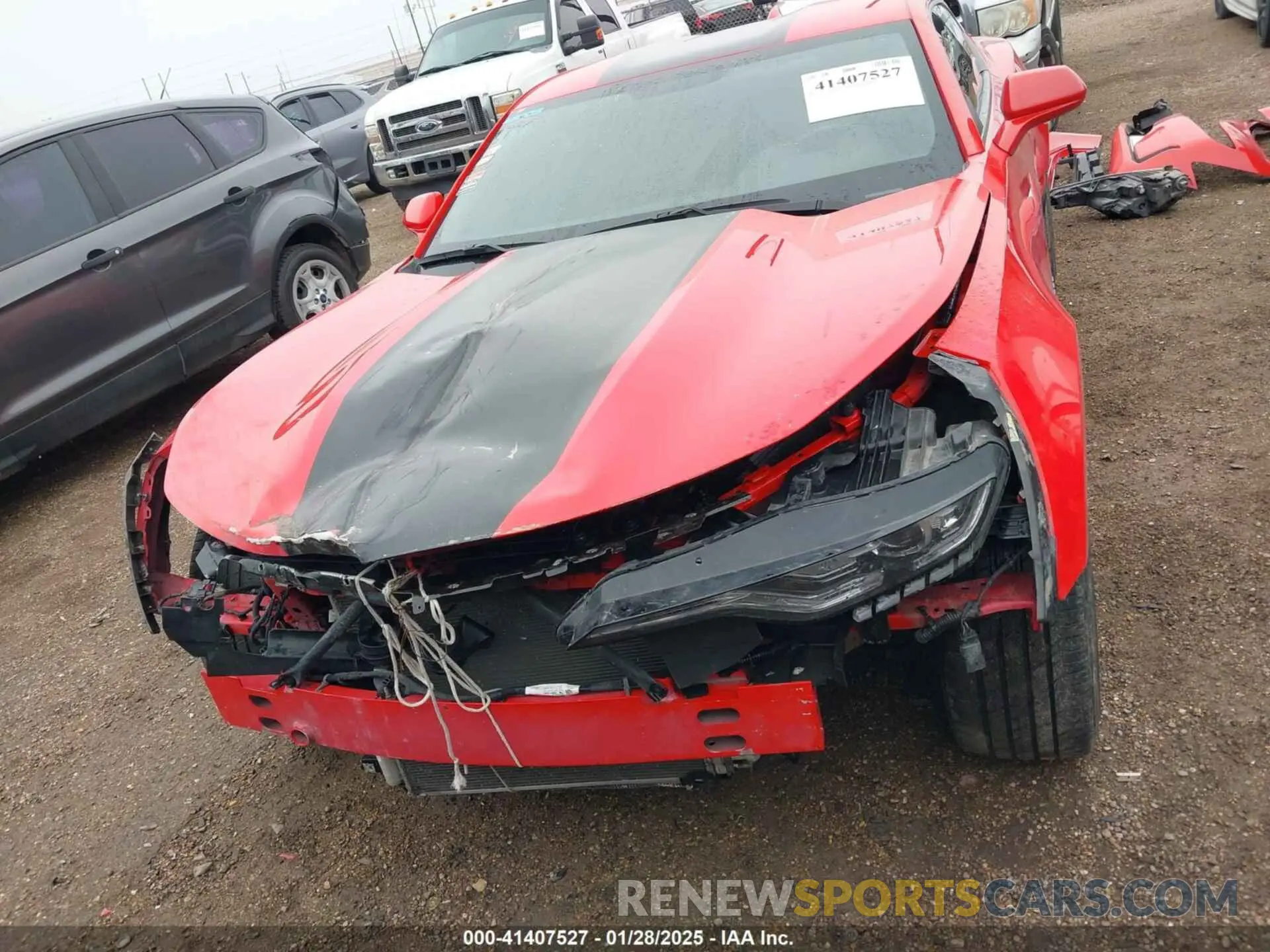 13 Photograph of a damaged car 1G1FB1RX0M0139568 CHEVROLET CAMARO 2021