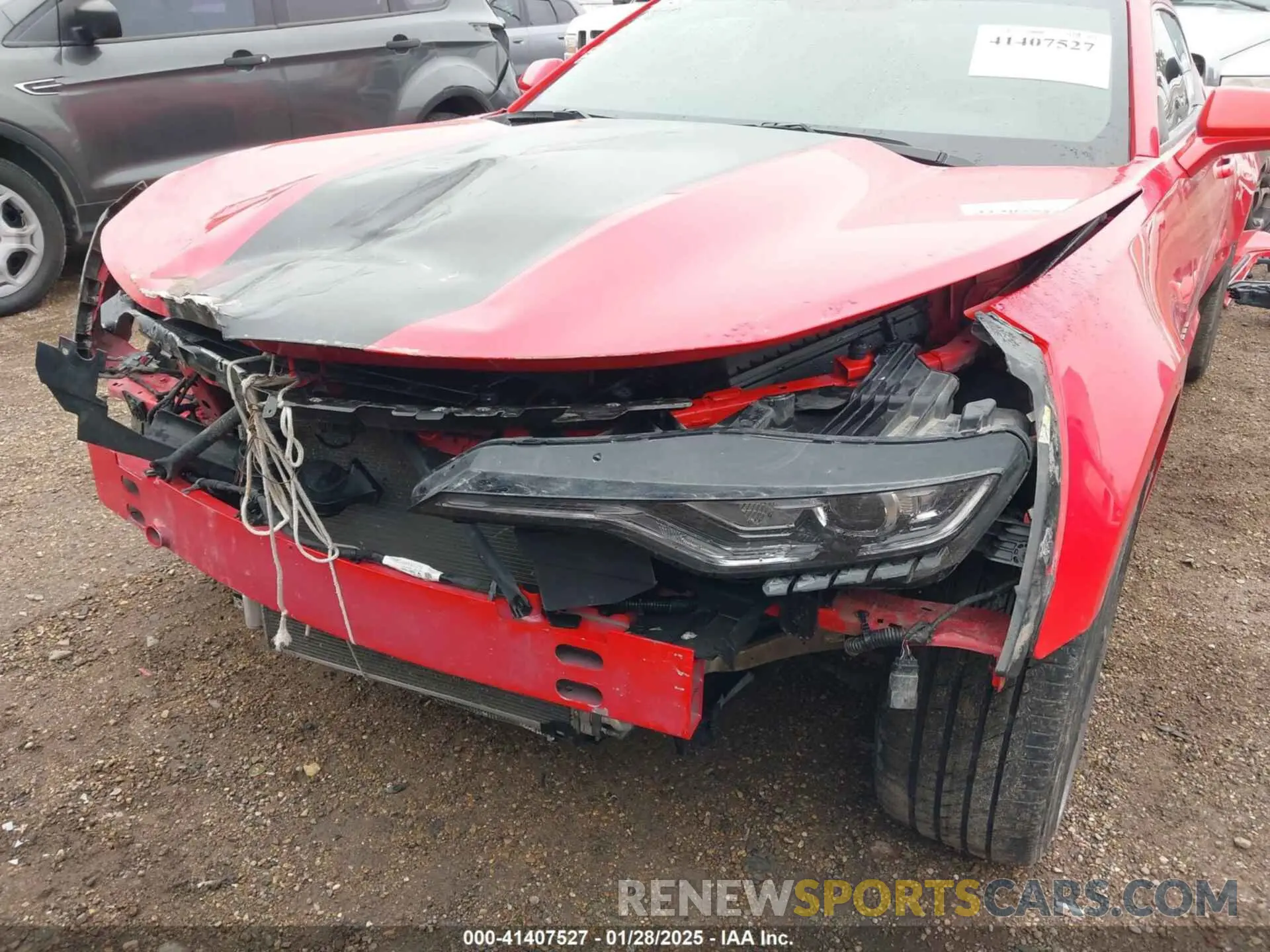 6 Photograph of a damaged car 1G1FB1RX0M0139568 CHEVROLET CAMARO 2021