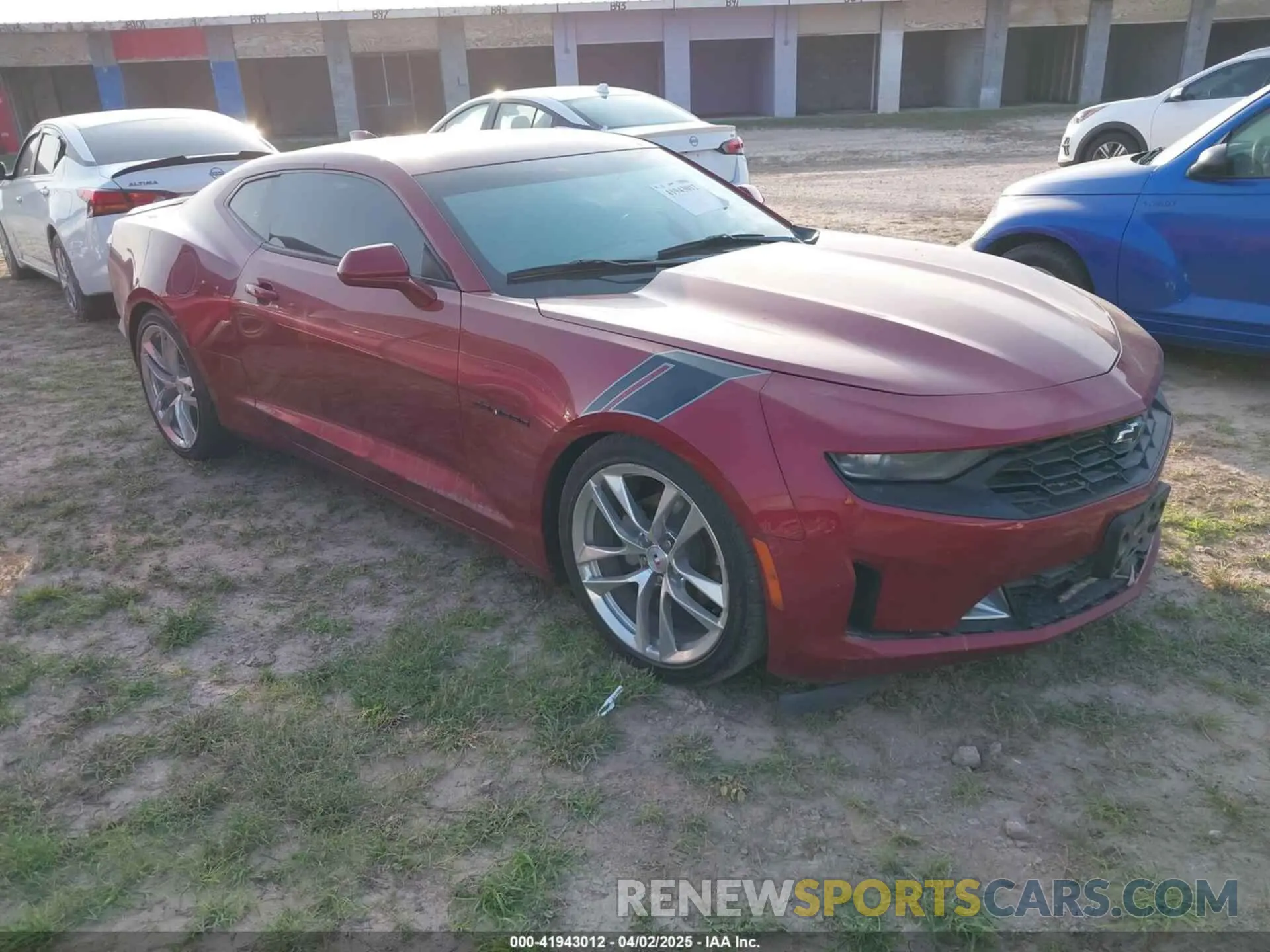 1 Photograph of a damaged car 1G1FB1RX1M0121709 CHEVROLET CAMARO 2021