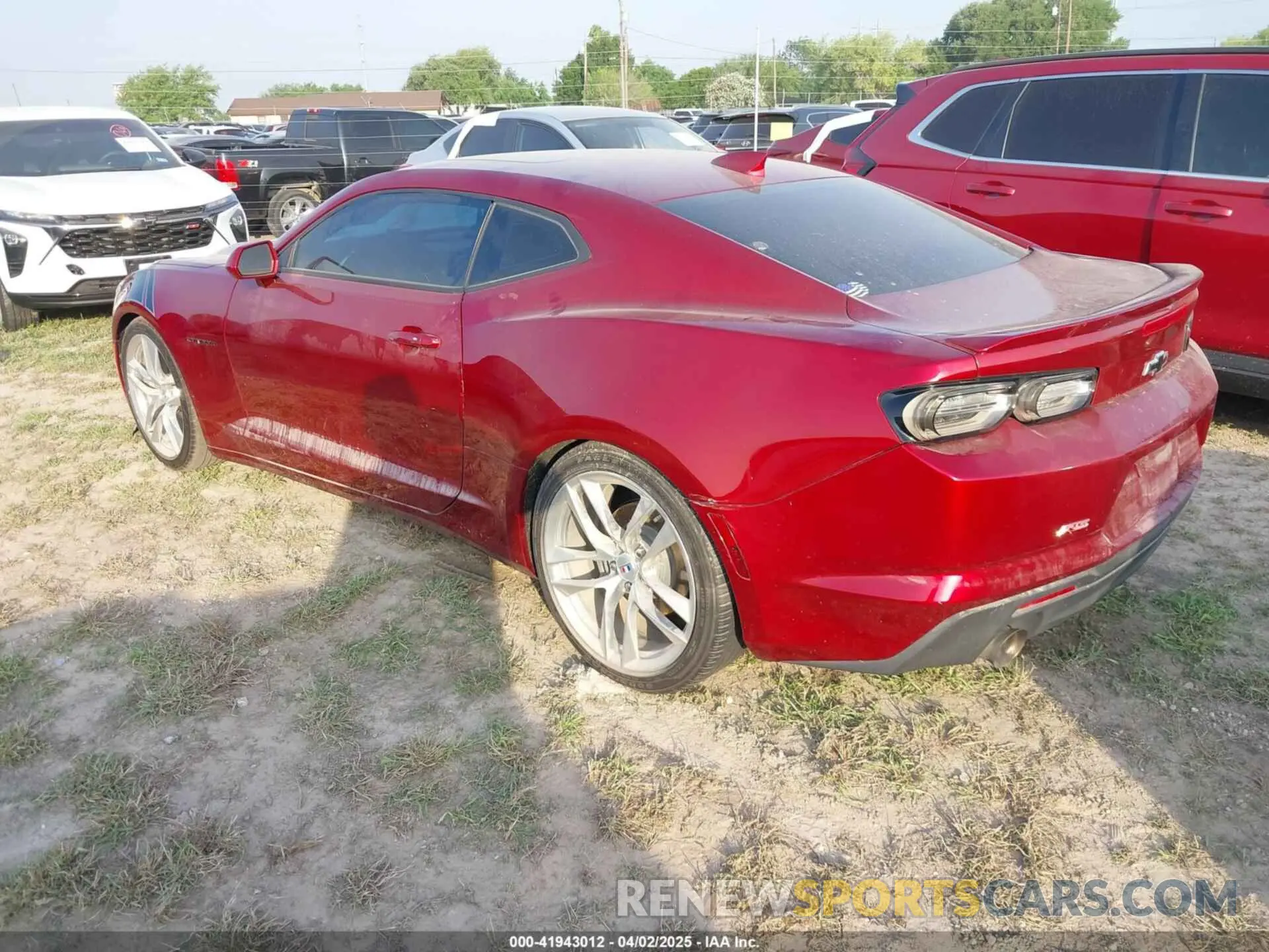 3 Photograph of a damaged car 1G1FB1RX1M0121709 CHEVROLET CAMARO 2021