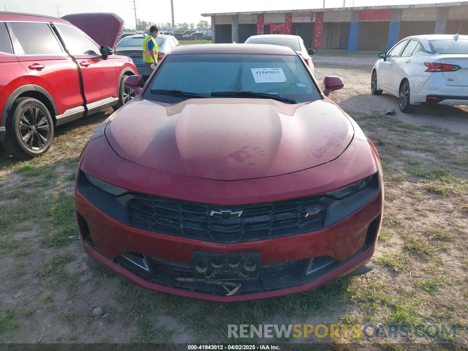 6 Photograph of a damaged car 1G1FB1RX1M0121709 CHEVROLET CAMARO 2021
