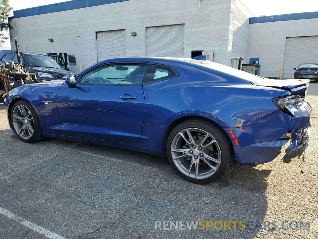 2 Photograph of a damaged car 1G1FB1RX1M0142799 CHEVROLET CAMARO 2021