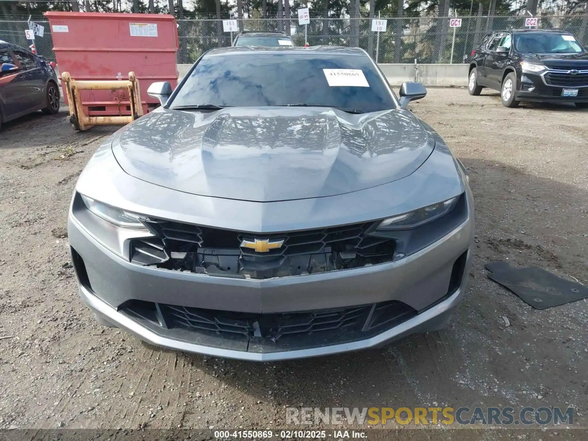 12 Photograph of a damaged car 1G1FB1RX3M0102532 CHEVROLET CAMARO 2021