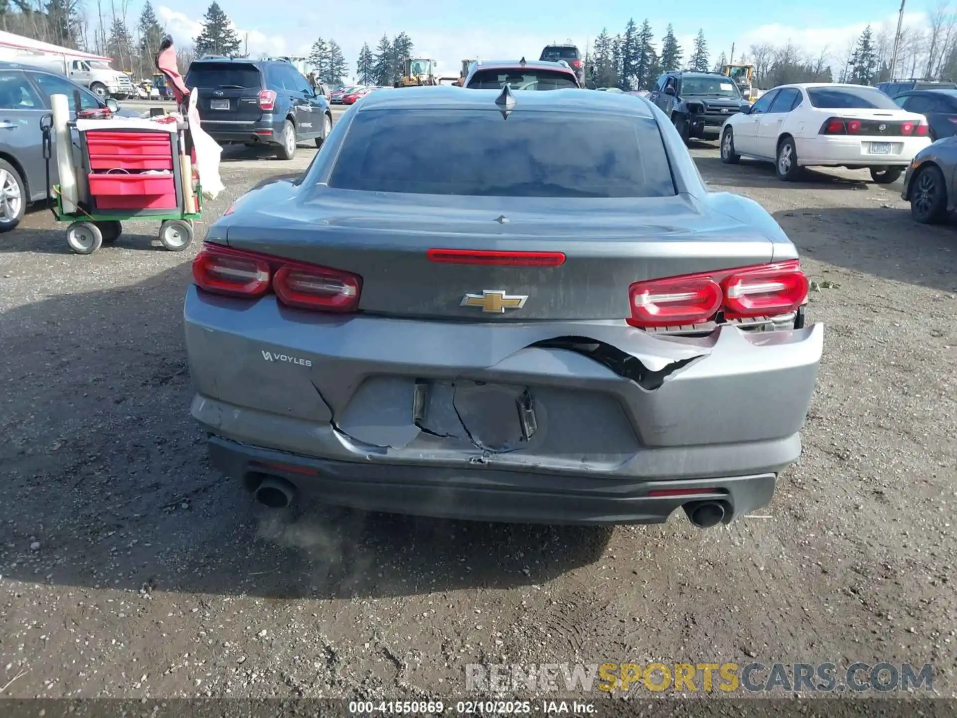 16 Photograph of a damaged car 1G1FB1RX3M0102532 CHEVROLET CAMARO 2021