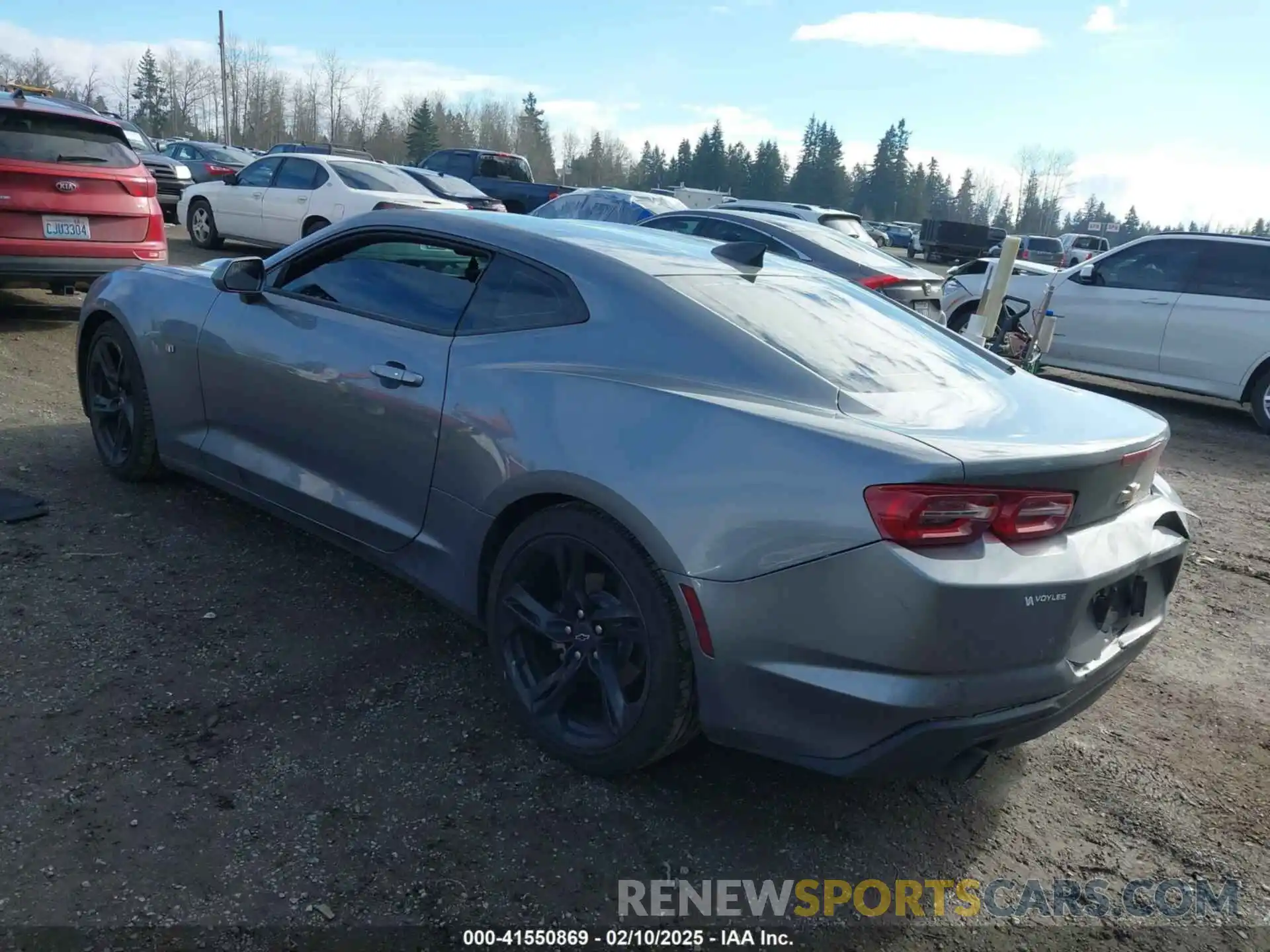 3 Photograph of a damaged car 1G1FB1RX3M0102532 CHEVROLET CAMARO 2021