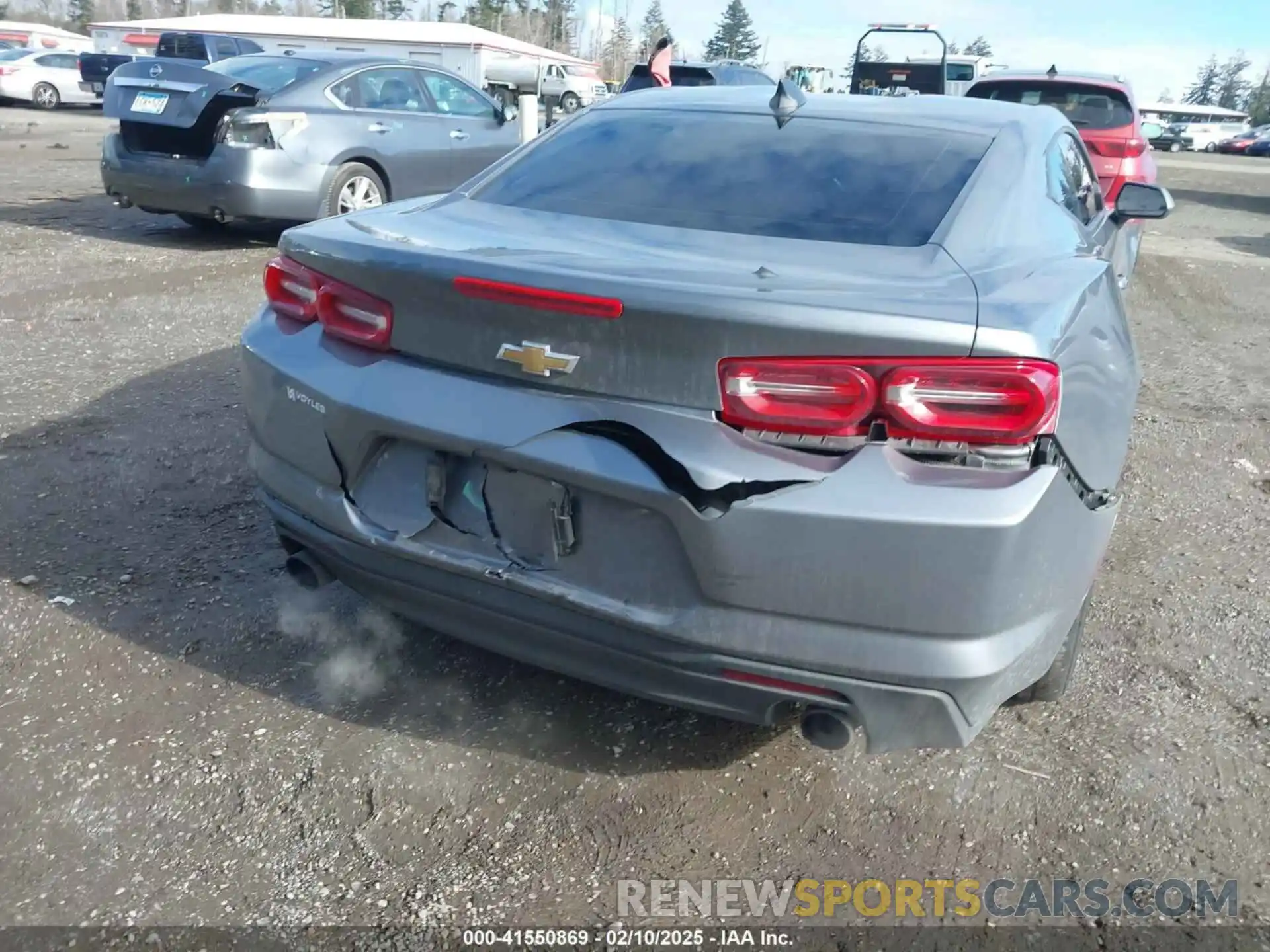 6 Photograph of a damaged car 1G1FB1RX3M0102532 CHEVROLET CAMARO 2021