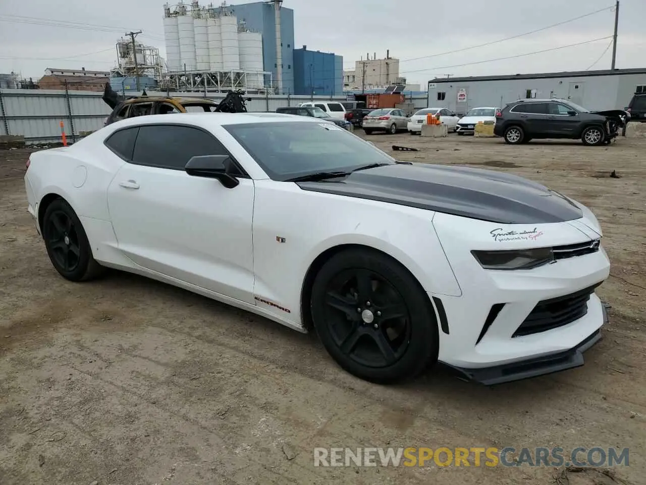4 Photograph of a damaged car 1G1FB1RX3M0120755 CHEVROLET CAMARO 2021