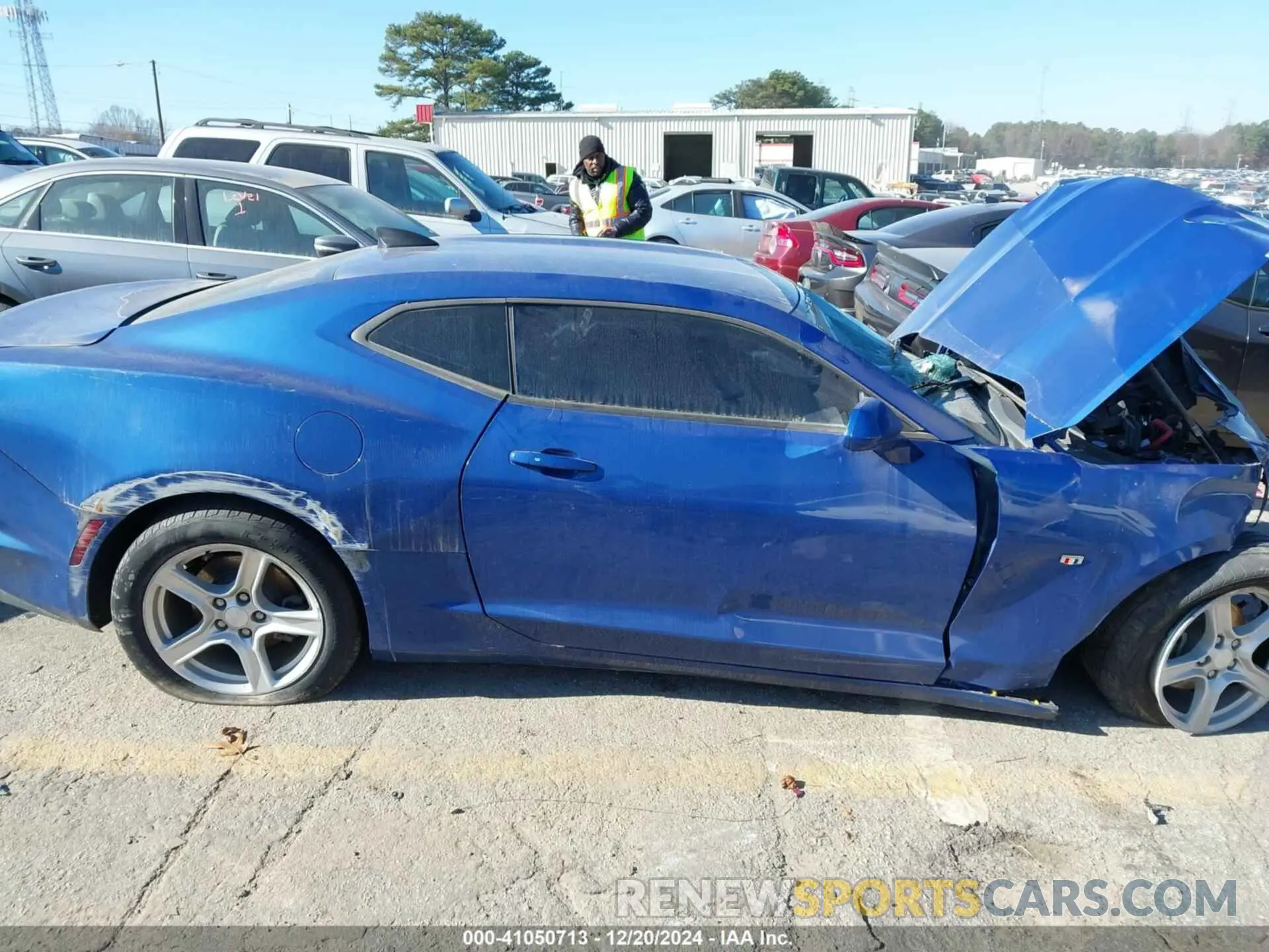 12 Photograph of a damaged car 1G1FB1RX3M0128032 CHEVROLET CAMARO 2021